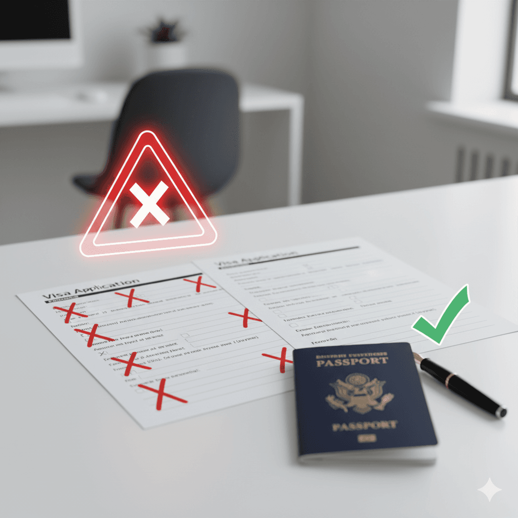 Top 5 Visa Application Mistakes to Avoid